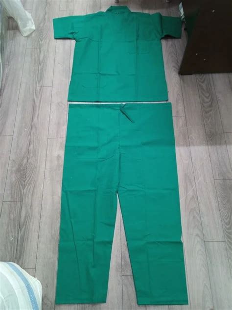 Unisex Green Cotton Hospital Uniform Size Large At Rs 1200set In Chennai