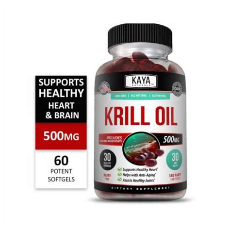 Krill Oil Mg With Omega Epa Dha And Astaxanthin Supplement