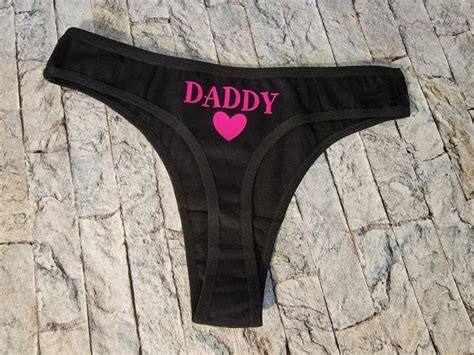 Fuck Me Daddy Thongs Or Panties Etsy