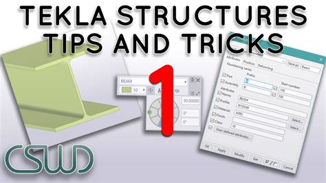 Tips And Tricks Part 1 Modeling Techniques Using Tekla Structures