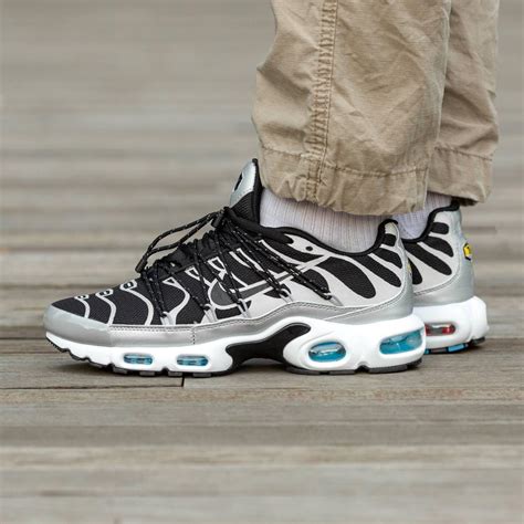 Мужские кроссовки Nike Air Max TN Plus Lace Toggle Black Grey черно ...