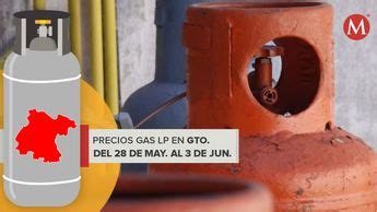 Precio Del Gas Lp Del De Mayo Al De Junio Para Guanajuato Grupo