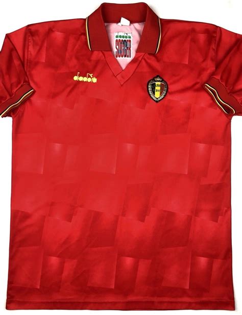 Belgium Home football shirt 1992 - 1994.