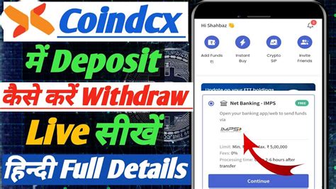 Coindcx Deposit Pending Problem Today Coindcx Deposit Coindcx