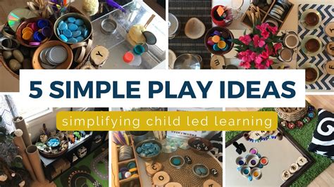 Loose Parts Play Ideas For Invitations To Play Youtube