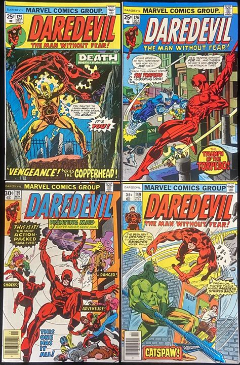 Comicconnect Daredevil Comic Book Group Lot Vf