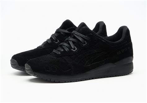 Asics Gel Lyte III Triple Black Release Date Info SneakerFiles