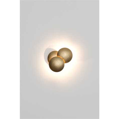 Holl Nder Bolladaria Piccolo Wandleuchte Led Gold K Lampe De