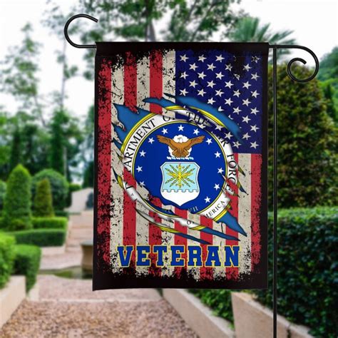 Veteran Day Flag United States Air Force Veteran Flag Us Air Etsy