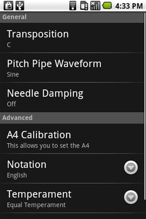 Android I In Cleartune Chromatic Tuner Ndir