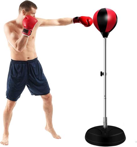 Vevor Heavy Bag Stand With Speed Ball Height Adjustable Punching Bag