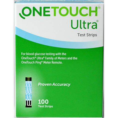 Купить Тест-полоска OneTouch ONE TOUCH ULTRA TEST STRIPS 100/BOX (exp ...