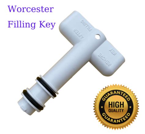 Worcester CDI Greenstar LPG Boiler Large Type Filling Loop Charging Key