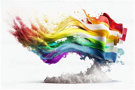 LGBT flag, Rainbow Art. 24031584 Stock Photo at Vecteezy