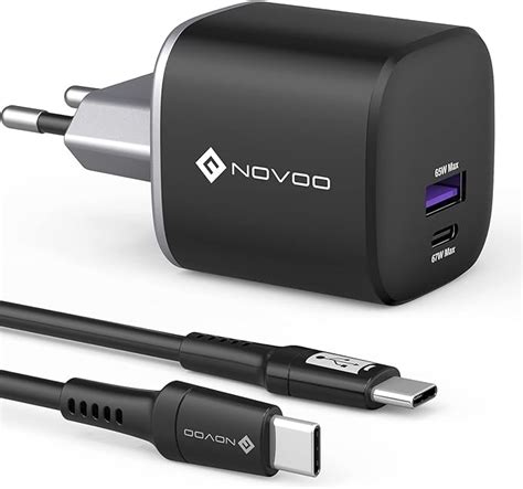 NOVOO 67W USB C Ladegerät GaN III Charger bei Amazon