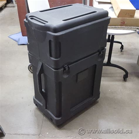 black rolling hard trade show case allsoldca buy sell