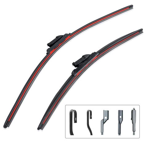 Windshield Wiper Blades Water Repellency For Combo Pack For