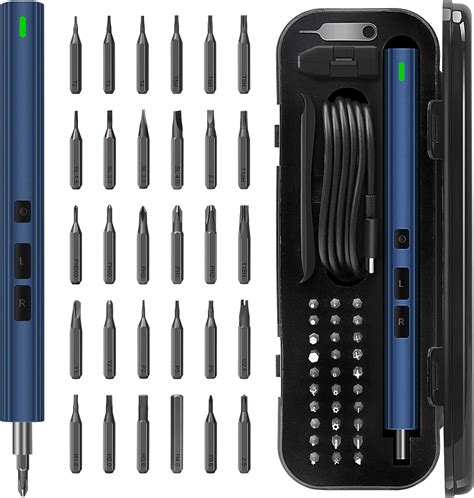 Amazon STREBITO Mini Electric Screwdriver 37 In 1 Electric