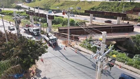 Obras Do Viaduto Geraldo Josino Localizado Sobre A Marco T Lio Isaac