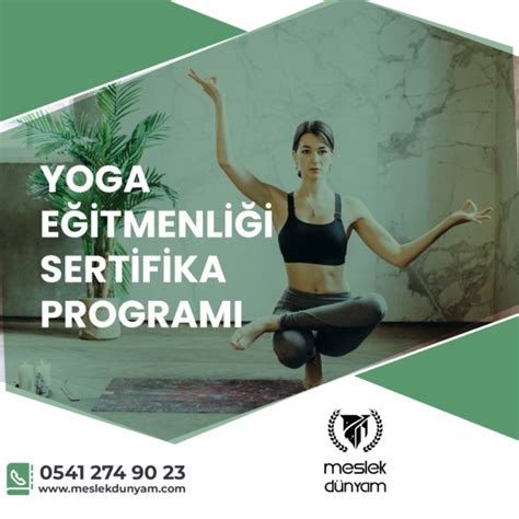 Yoga Eğitmenliği Sertifika Programı Meslek Dünyam Eğitimleri İş