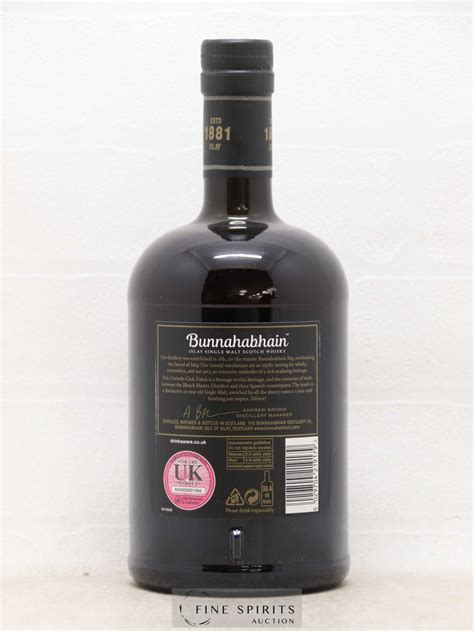 Acheter Bunnahabhain Years Of Palo Cortado Cask Finish One Of