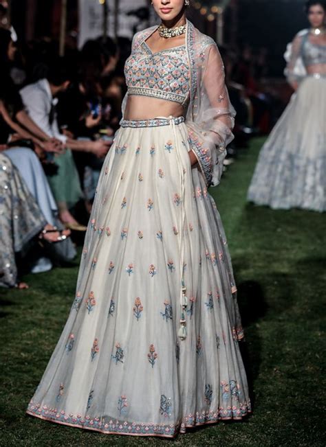 Shop Dhruvi Lehenga From Anita Dongre Chanderi Silk Anita Dongre Is