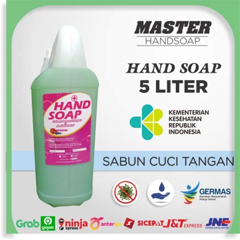 Jual Sabun Cuci Tangan Liter Hand Soap Liter Refil Isi Ulang Sabun