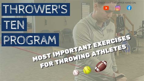 Throwers Ten Program Must Do Exercises For Throwing Athletes Youtube