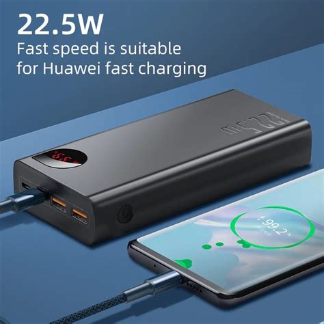 Baseus 22 5W Adaman 30000mAh Metal Digital Display Power Bank Quick