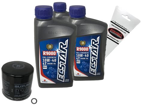 Cyclemax Full Synthetic Oil Change Kit For Suzuki Gsx R