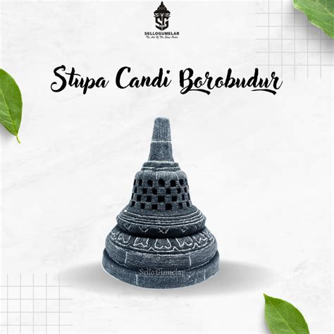 Jual Miniatur Patung Stupa Candi Borobudur Ukuran Kecil Pajangan