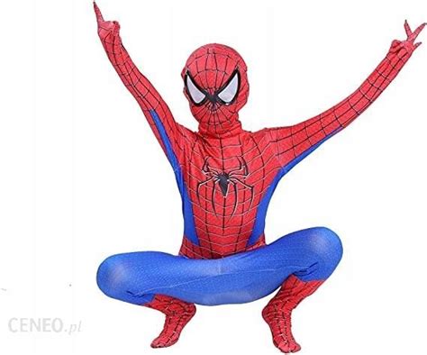 Strój Spiderman Człowiek Pająk Halloween Kostium Kostiumdladziecinabal