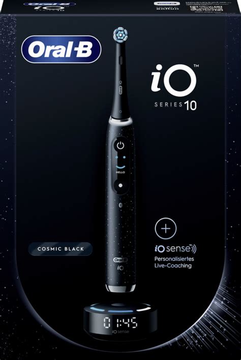 Oral B iO Series 10 Elektrische Zahnbürste Cosmic Black von ROSSMANN