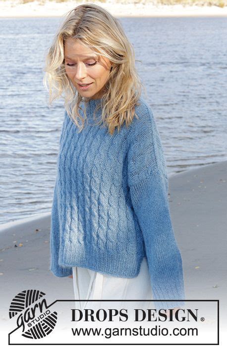 Bluebell Twist Sweater Drops 239 24 Free Knitting Pattern Cable