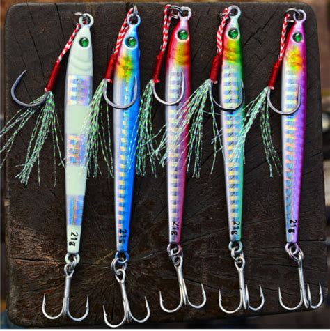 Pcs Micro Jig Butterfly Metal Jig Fishing Lure Bait Jigging Tuna Slow