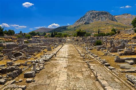 HD wallpaper: Corinth, Greece, ruins | Wallpaper Flare