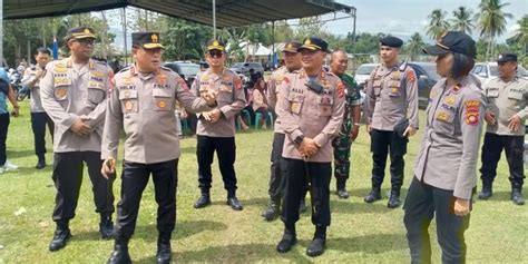 Kapolres Bone Bolango Ajak Seluruh Kontestan Saling Rangkul Usai