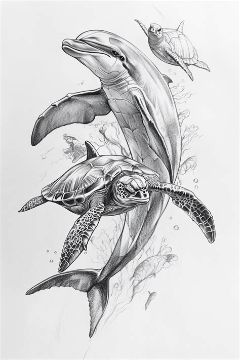 Dive Into Creativity 19 Inspiring Dolphin Drawing Sketch Ideas Craft