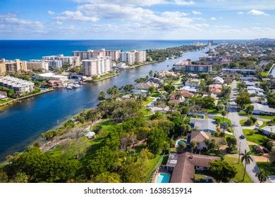 Aerial Lighthouse Point Florida Stock Photo 1638515914 | Shutterstock