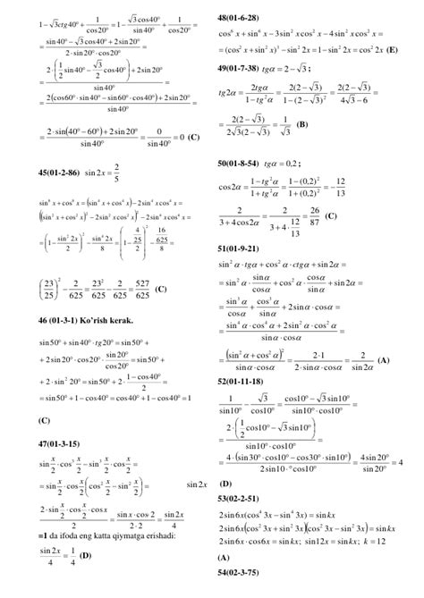 Trigonometriya