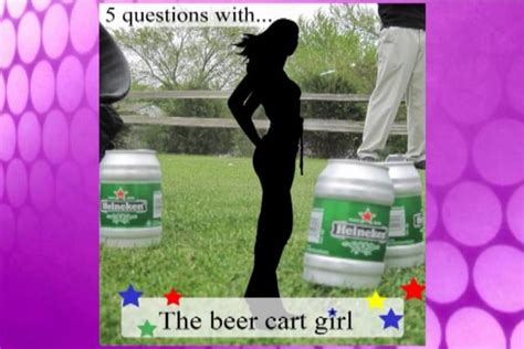 5 Questions With The Beer Cart Girl On Vimeo