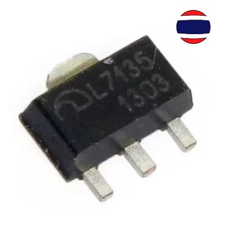 1PCS 7135 D7135 L7135 AMC7135 AMC7135PKFT MEL7135 SOT-89 SMD 350mA 2.7V ...