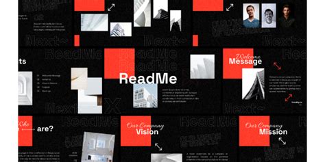 Readme Exploration Presentation Template Figma