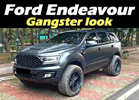 Top 10 Ford Endeavour accessories that can give your car a Gangster ...