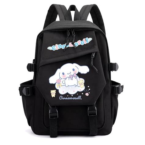 Sac à Dos de Dessin Animé Sanurgente Kuromi Cinnamoroll pour Enfant