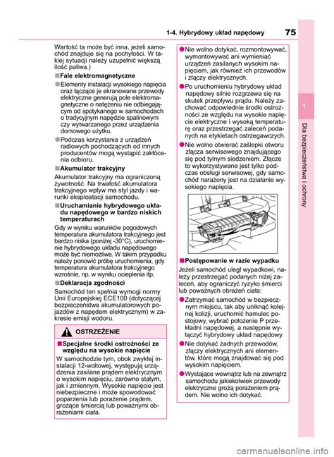 TOYOTA COROLLA CROSS 2023 Instrukcja obsługi in Polish 622 Pages