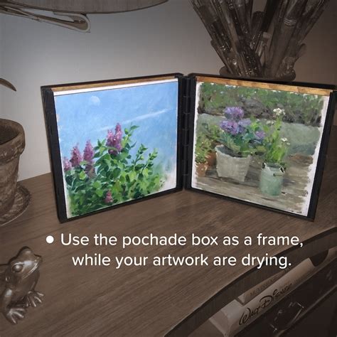 Pochade Box For Plein Air Alla Prima Oil Painting Art Etsy