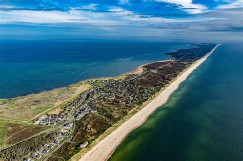 Rantum Sylt Aus Der Vogelperspektive Ortsansicht An Der Meeres K Ste