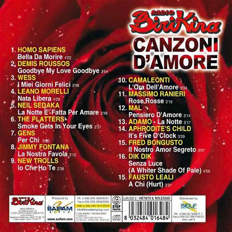 Canzoni d'Amore - Vol. 1 – Klasse Uno Shop