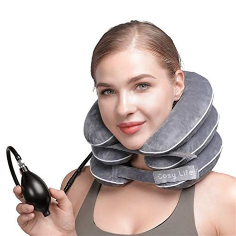 Cervical Neck Traction Device Cosy Life Inflatable Neck Stretcher Neck